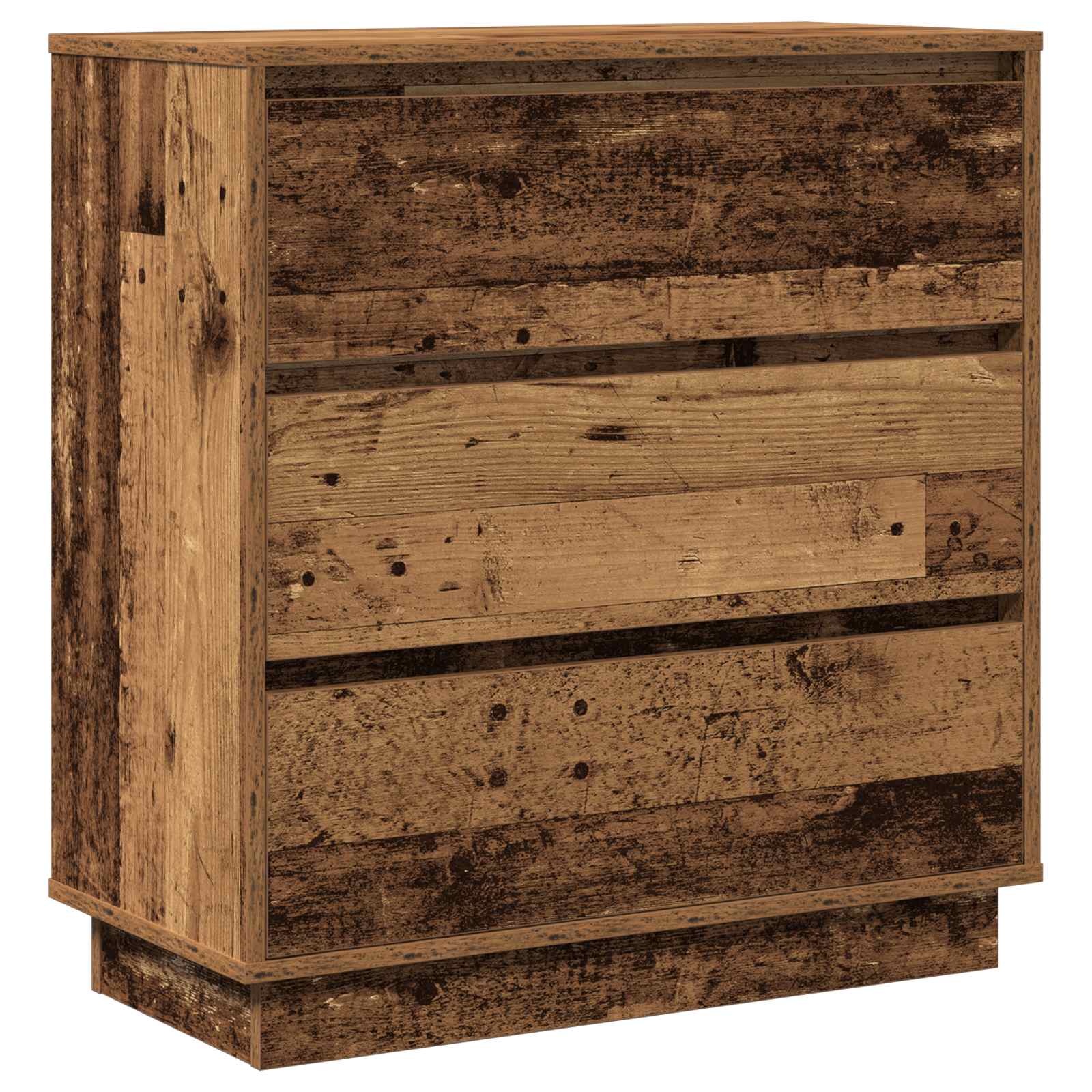 Cabinet de chevet avec tiroir Bois ancien 71 x 34,5 x 75 cm - XIOS