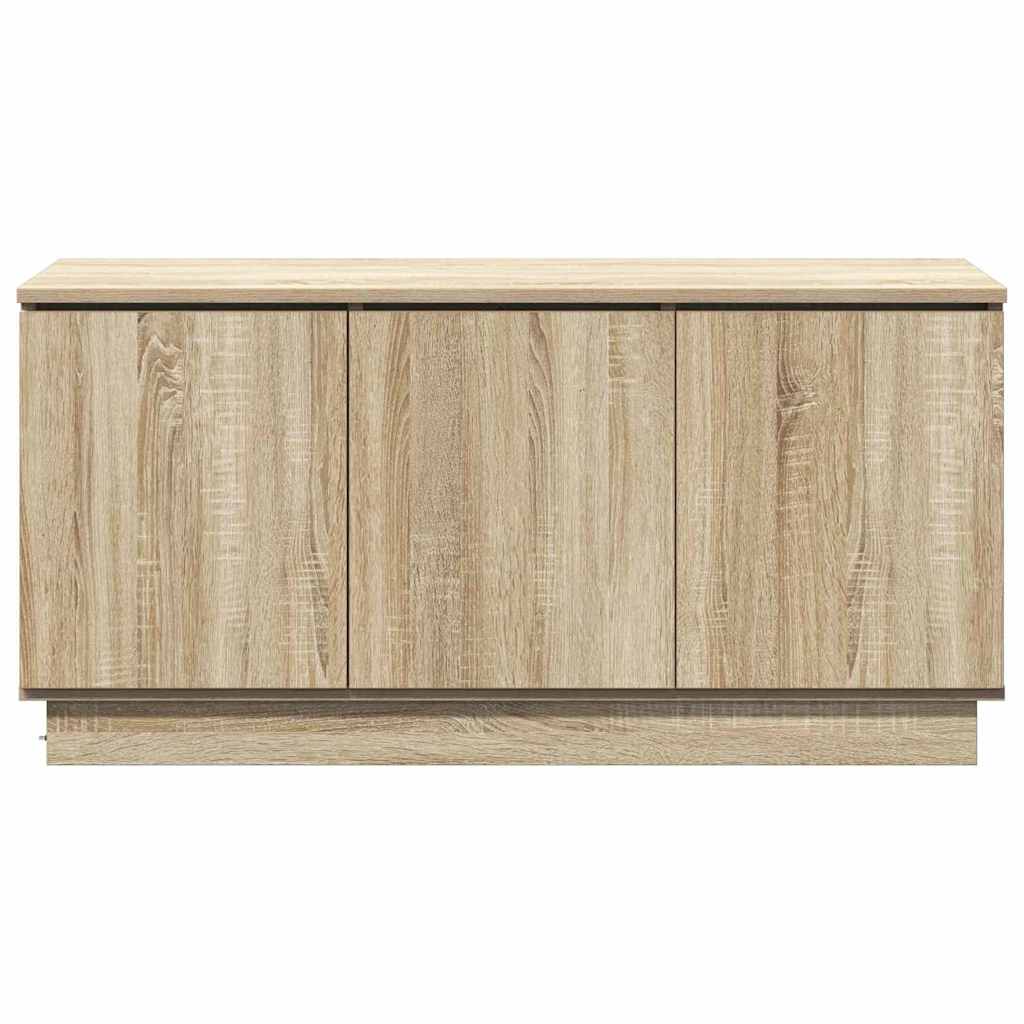 Meuble TV avec LED Chêne sonoma 100 x 38 x 49 cm - XIOS