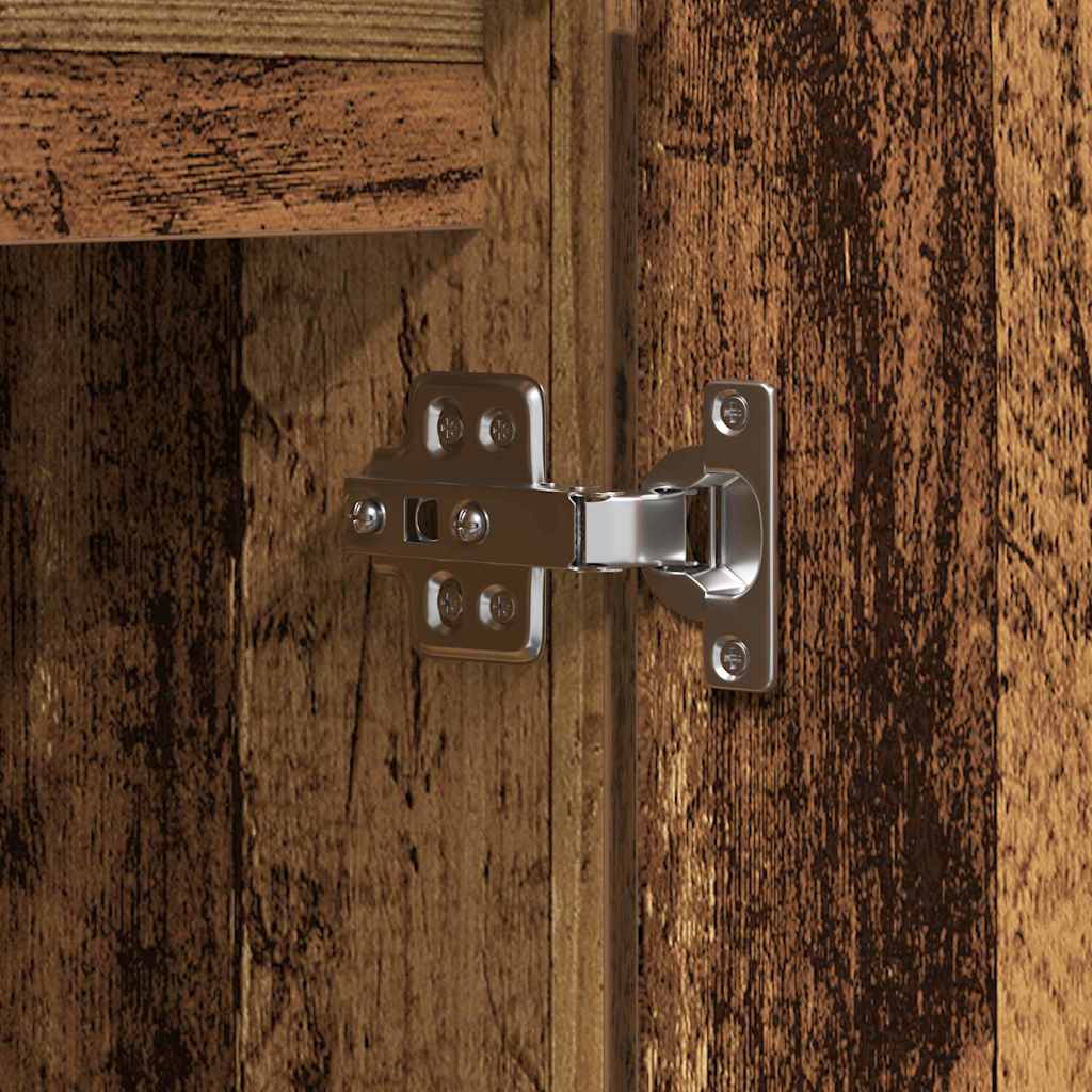 Meuble TV avec LED Bois Ancien 100 x 38 x 49 cm - XIOS