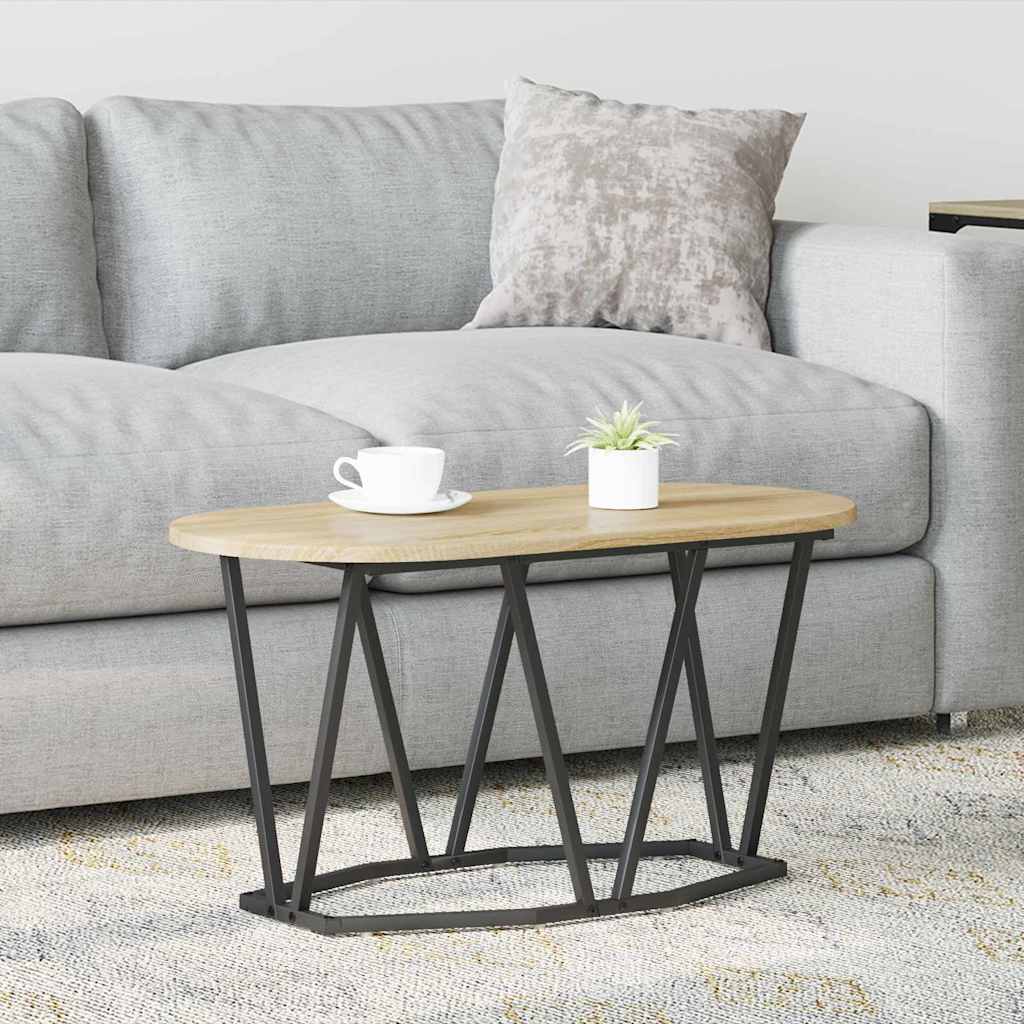 Table Basse Chêne sonoma 80 x 40 x 40.5 cm - XIOS