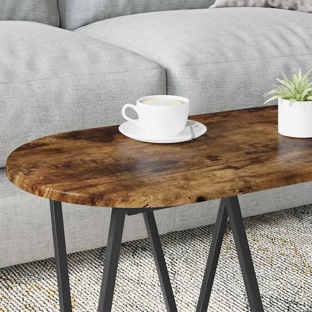 Table Basse Chêne fumé 80 x 40 x 40.5 cm - XIOS
