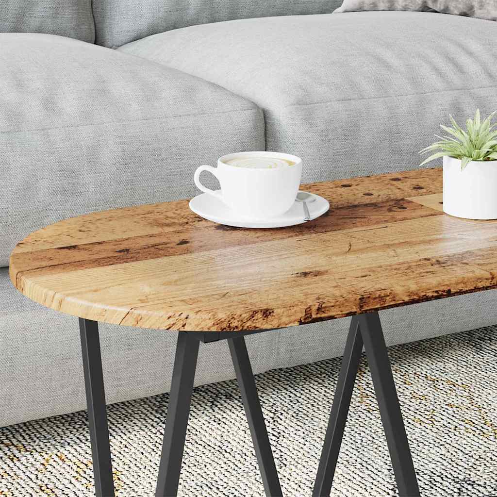 Table Basse Bois ancien 80 x 40 x 40.5 cm - XIOS