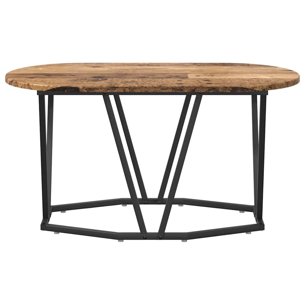 Table Basse Bois ancien 80 x 40 x 40.5 cm - XIOS