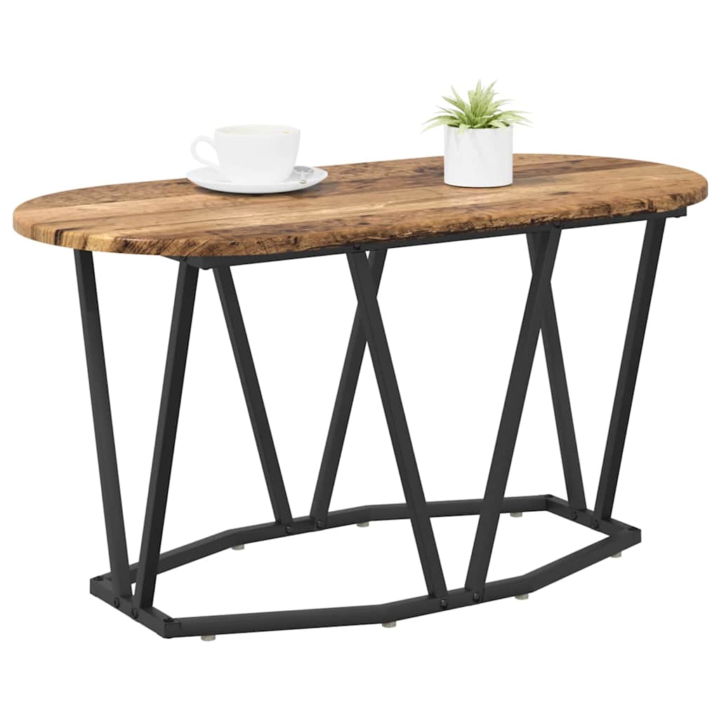 Table Basse Bois ancien 80 x 40 x 40.5 cm - XIOS