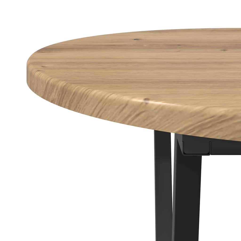 Table Basse chêne artisanal 80 x 40 x 40.5 cm - XIOS