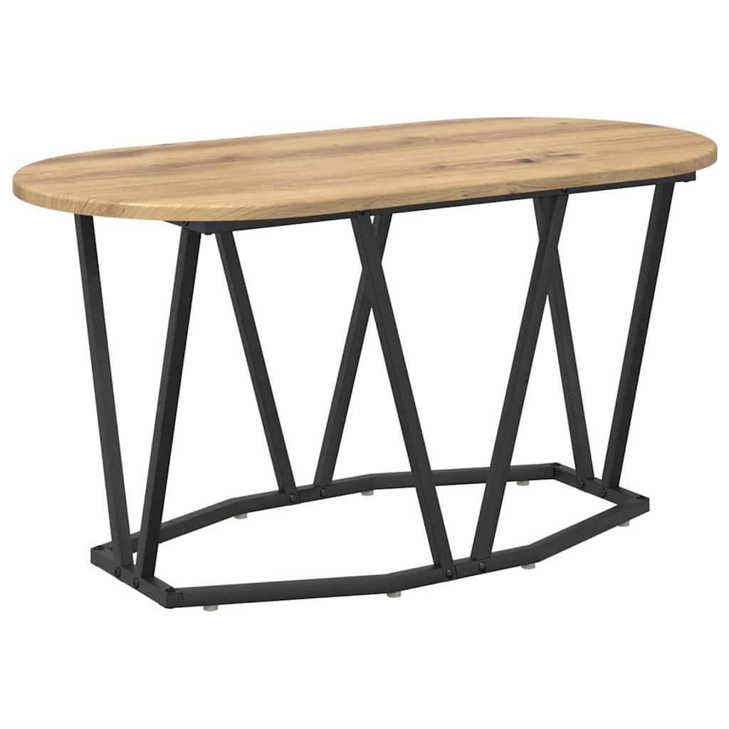 Table Basse chêne artisanal 80 x 40 x 40.5 cm - XIOS