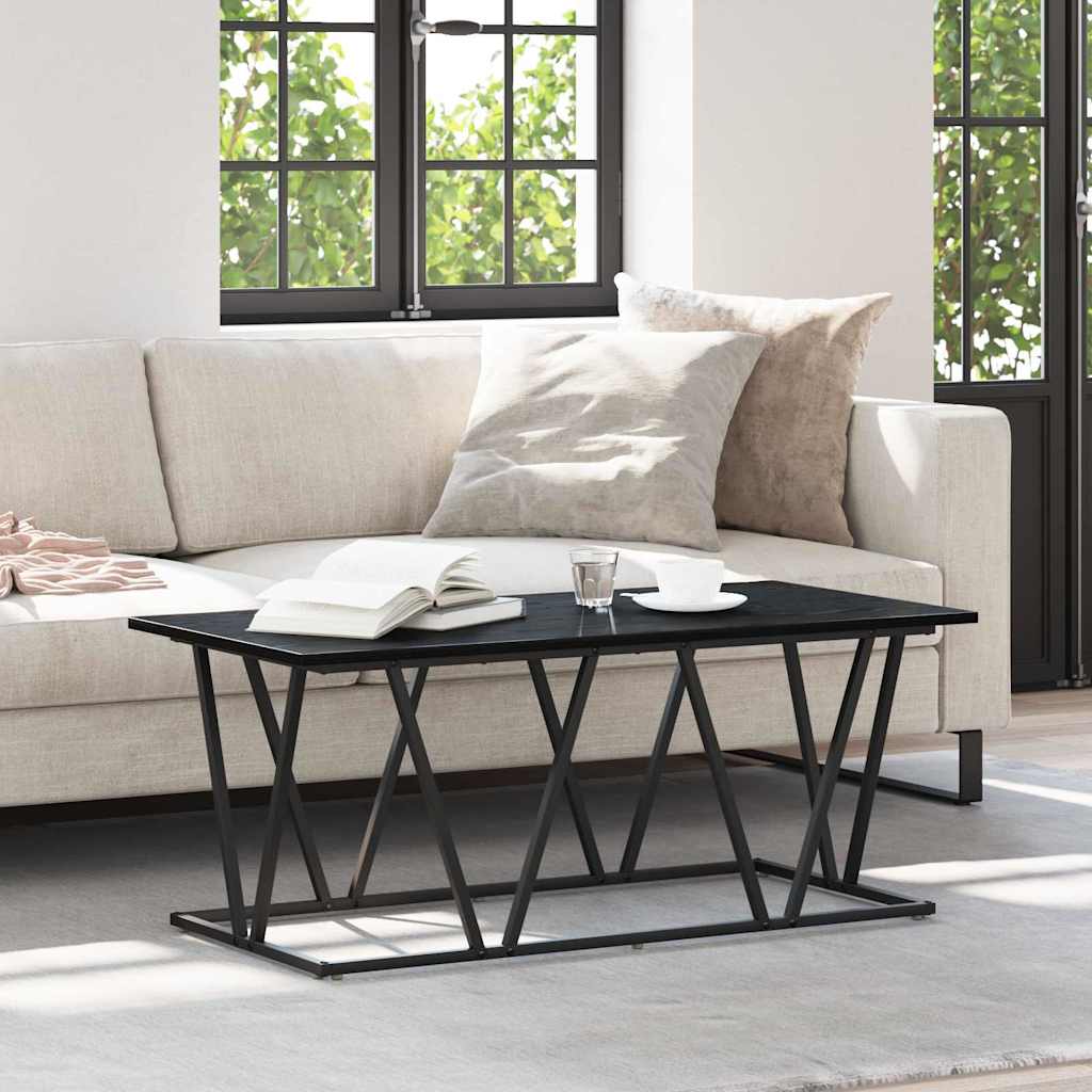 Table basse Chêne noir 100 x 50 x 40 cm - XIOS
