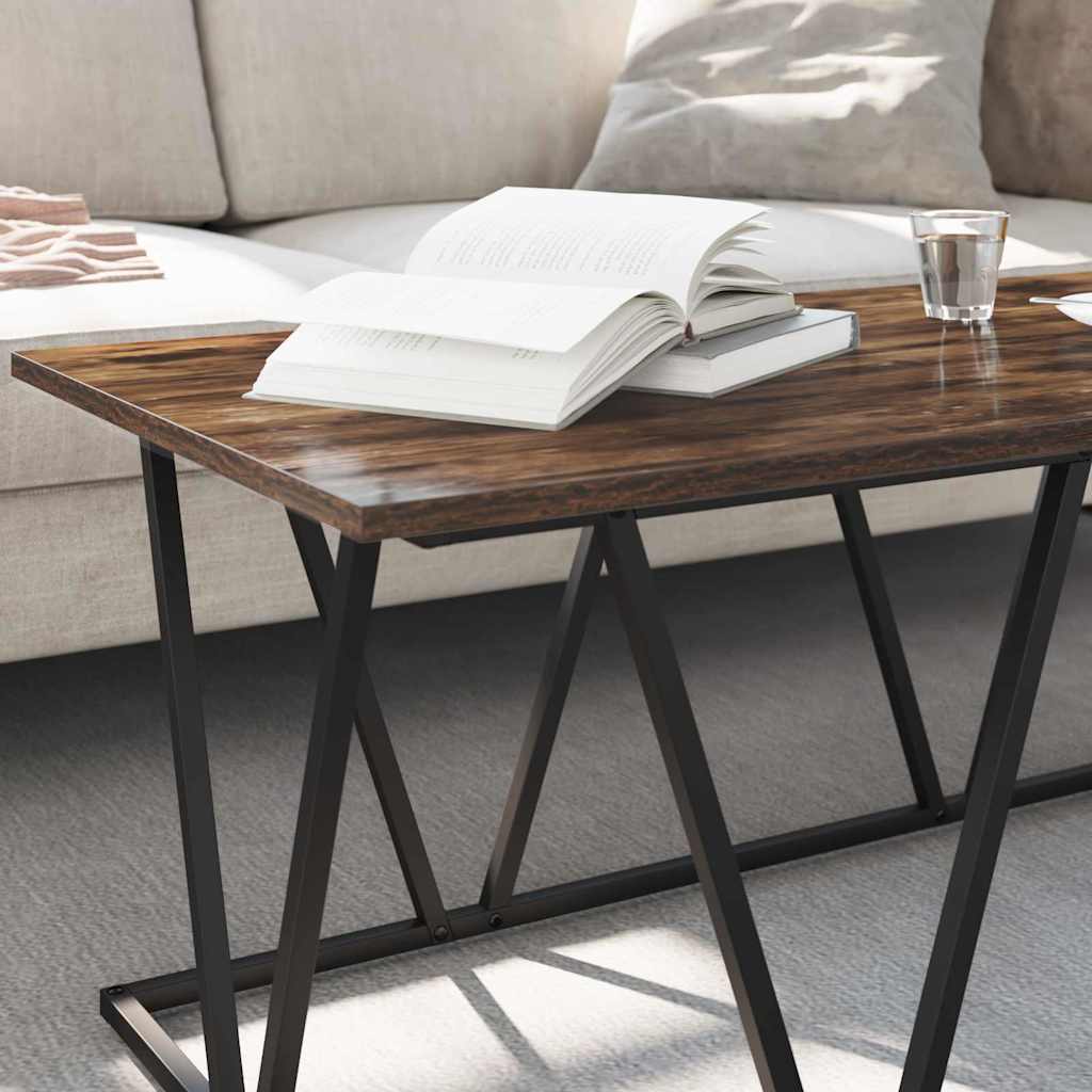 Table basse Chêne fumé 100 x 50 x 40 cm - XIOS