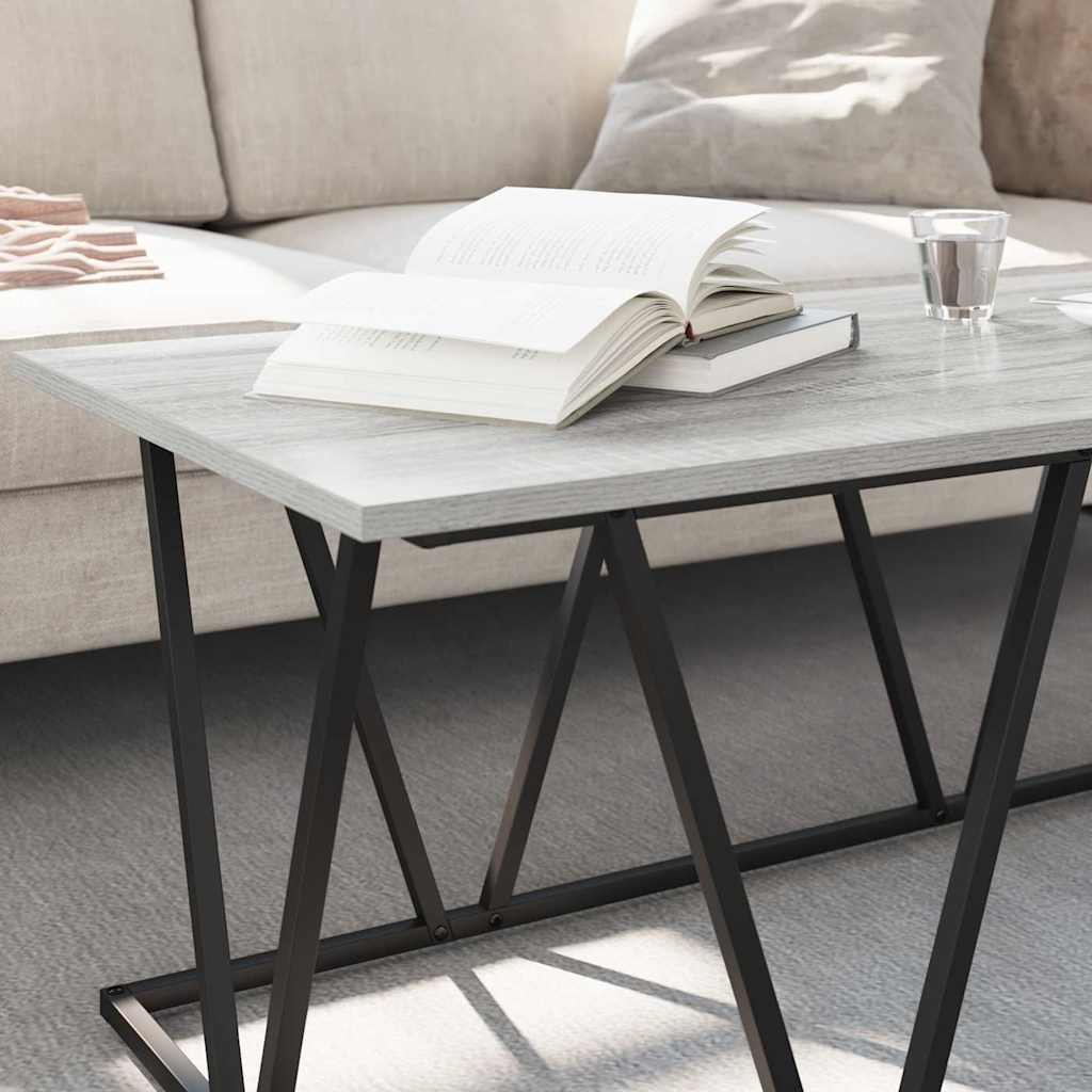 Table basse Sonoma gris 100 x 50 x 40 cm - XIOS