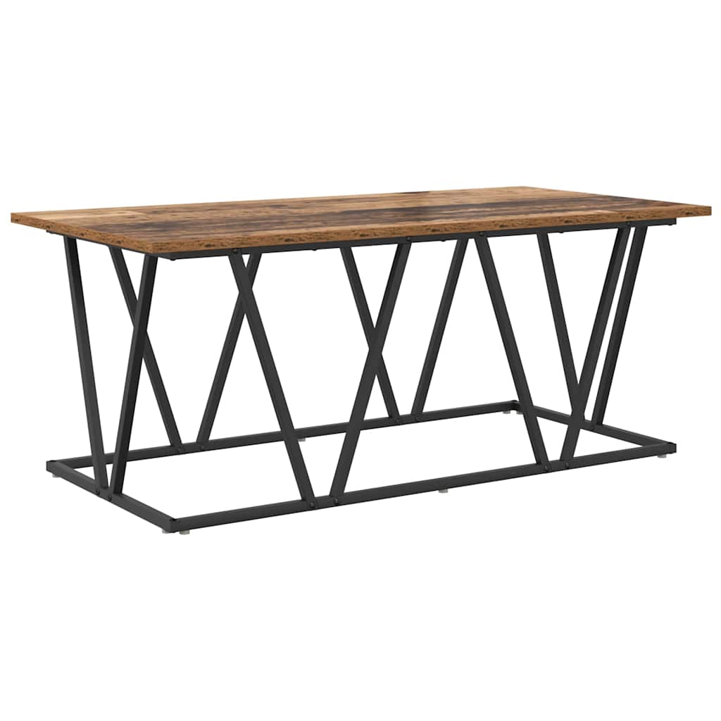 Table basse Bois ancien 100 x 50 x 40 cm - XIOS