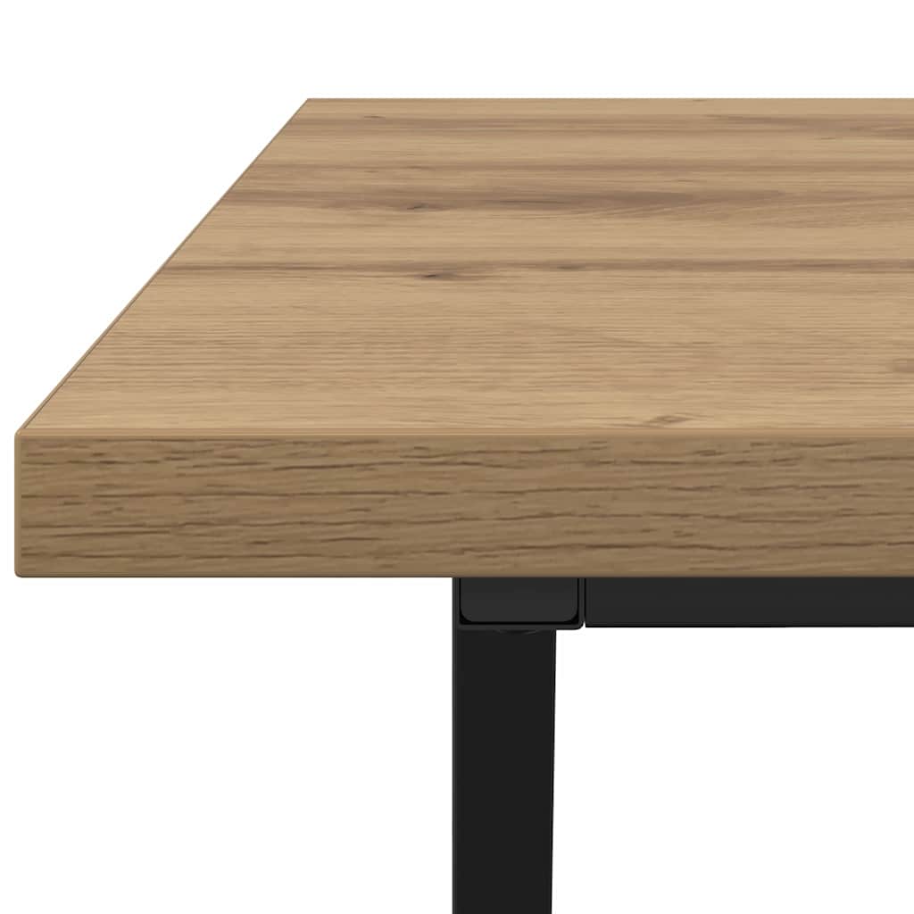Table basse chêne artisanal 100 x 50 x 40 cm - XIOS