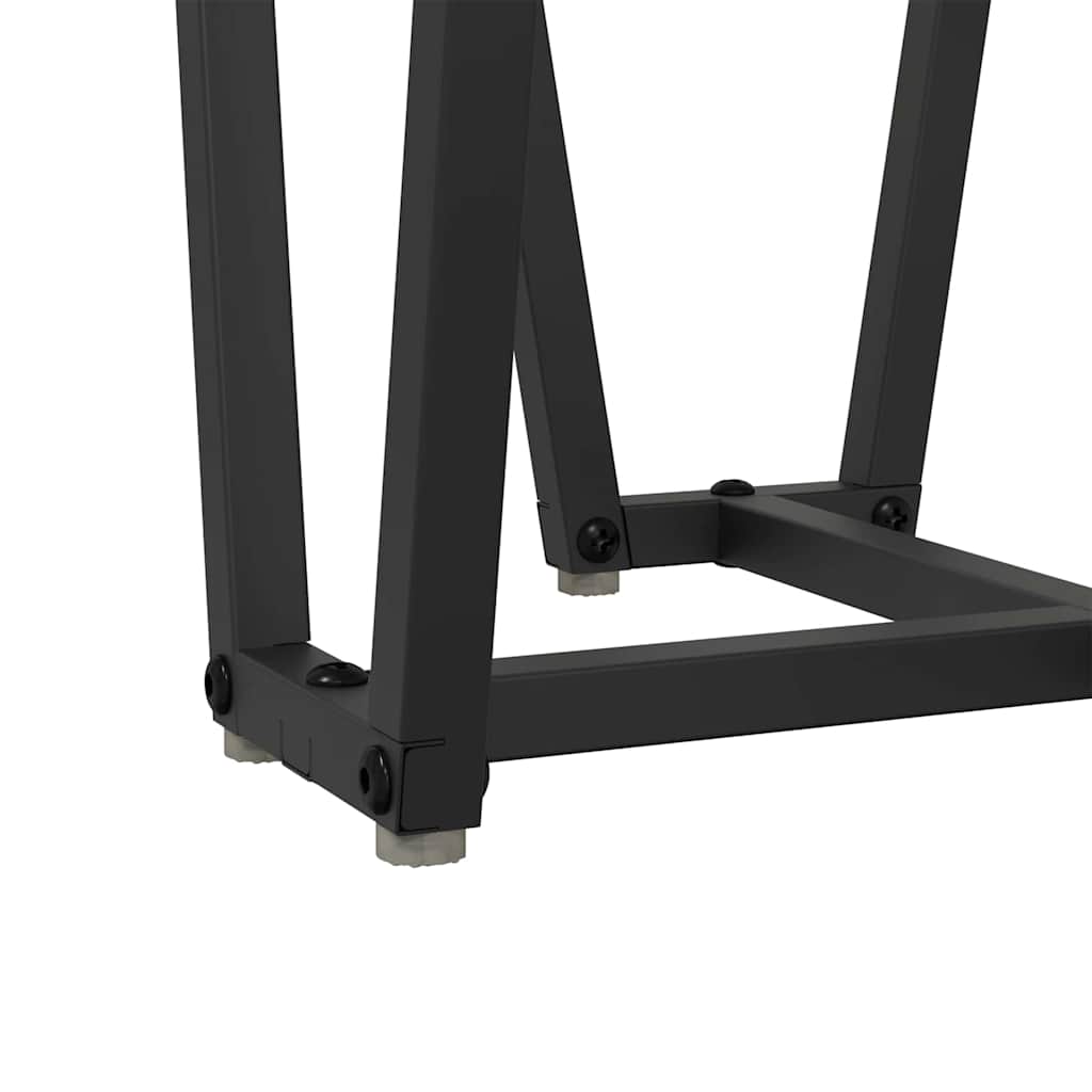 Ensemble de tables d'appoint 2 pcs Chêne fumé et noir - XIOS
