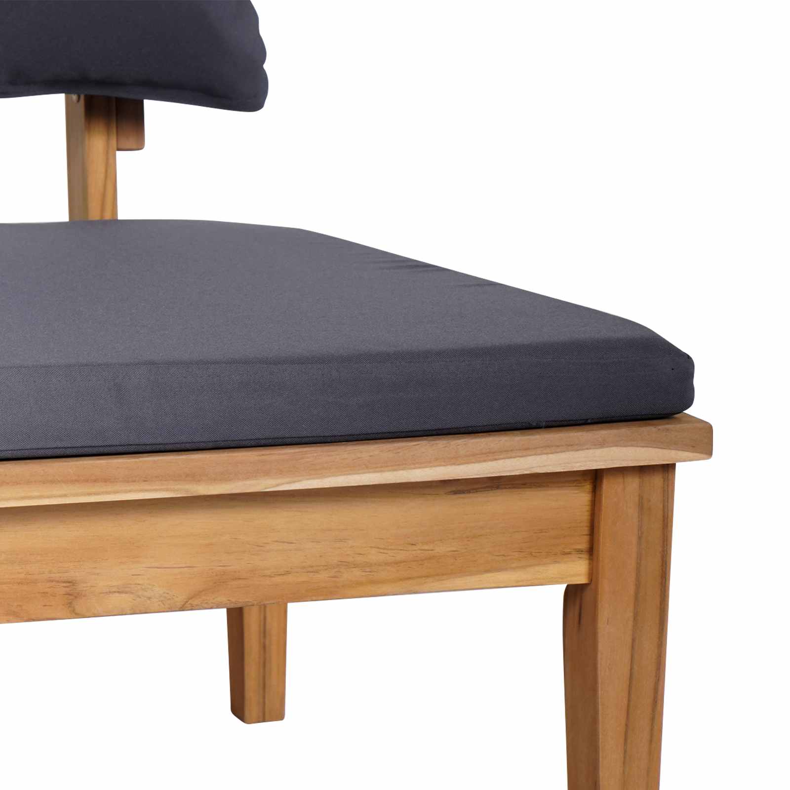 Ensemble banc et table de jardin 2 pcs Gris et marron - XIOS
