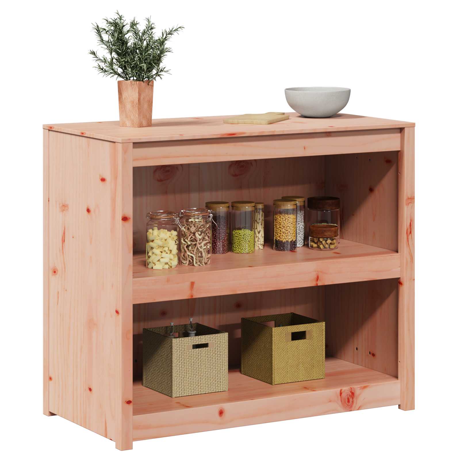 Armoire de cuisine MEPPEL Chêne brun 106 x 55 x 92 cm