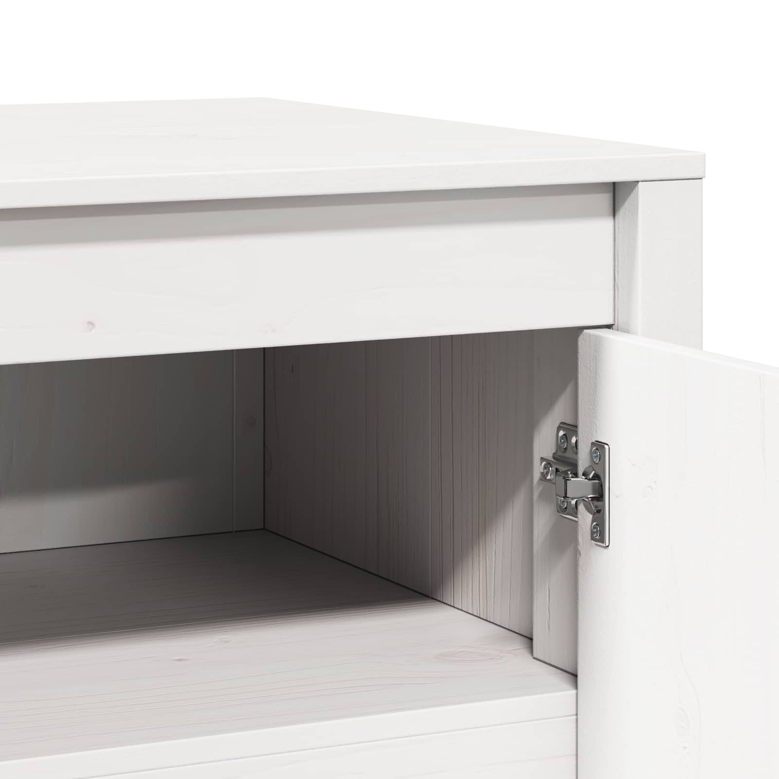 Armoire de cuisine avec étagère MEPPEL Blanc 106 x 55 x 64 cm