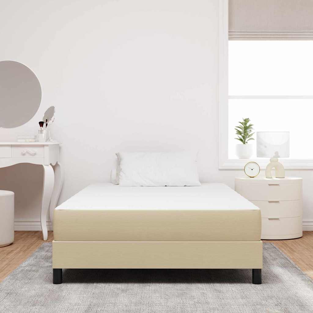 Matelas de Lit avec matelas Vert 120 x 200 cm tissu - XIOS