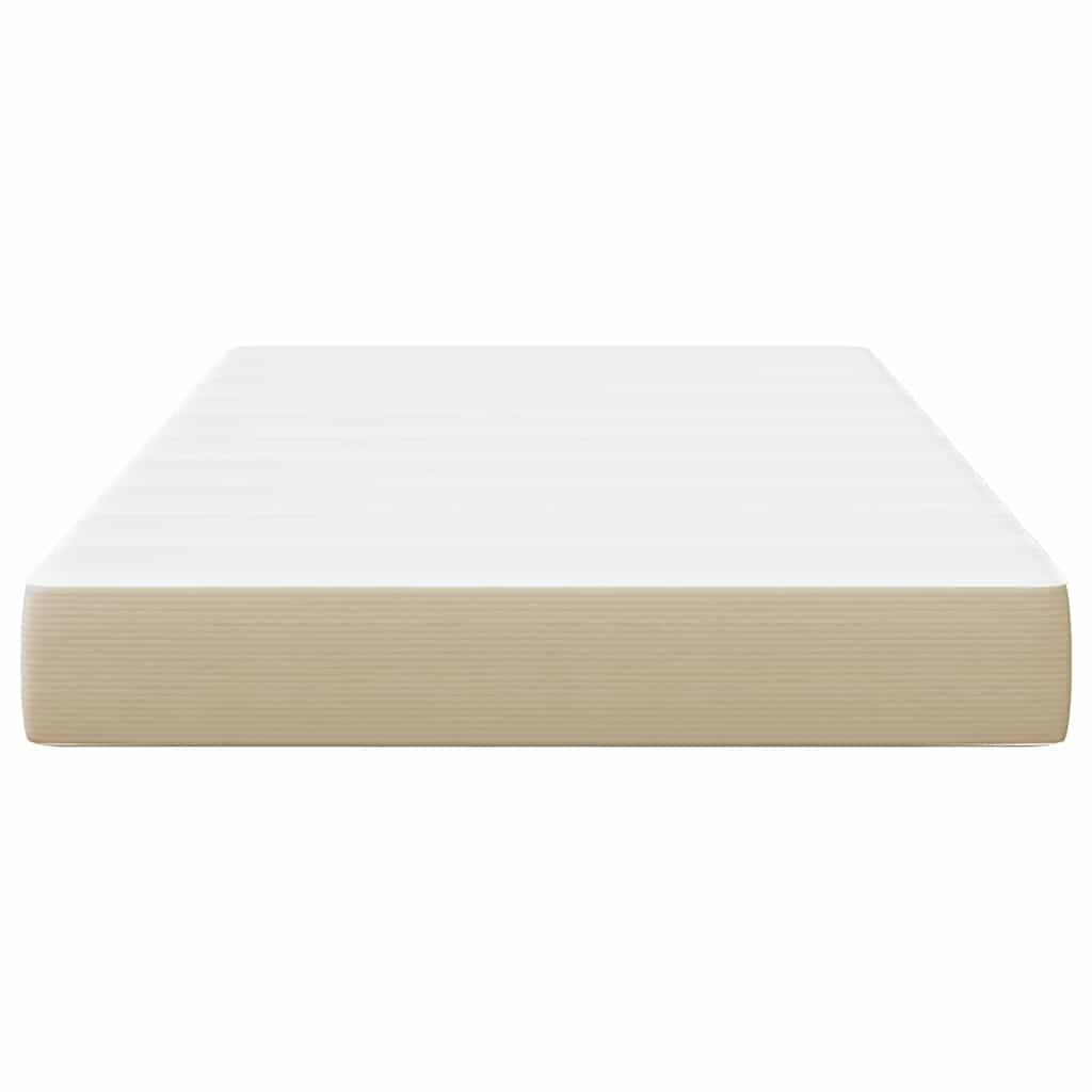 Matelas de Lit avec matelas Vert 120 x 200 cm tissu - XIOS