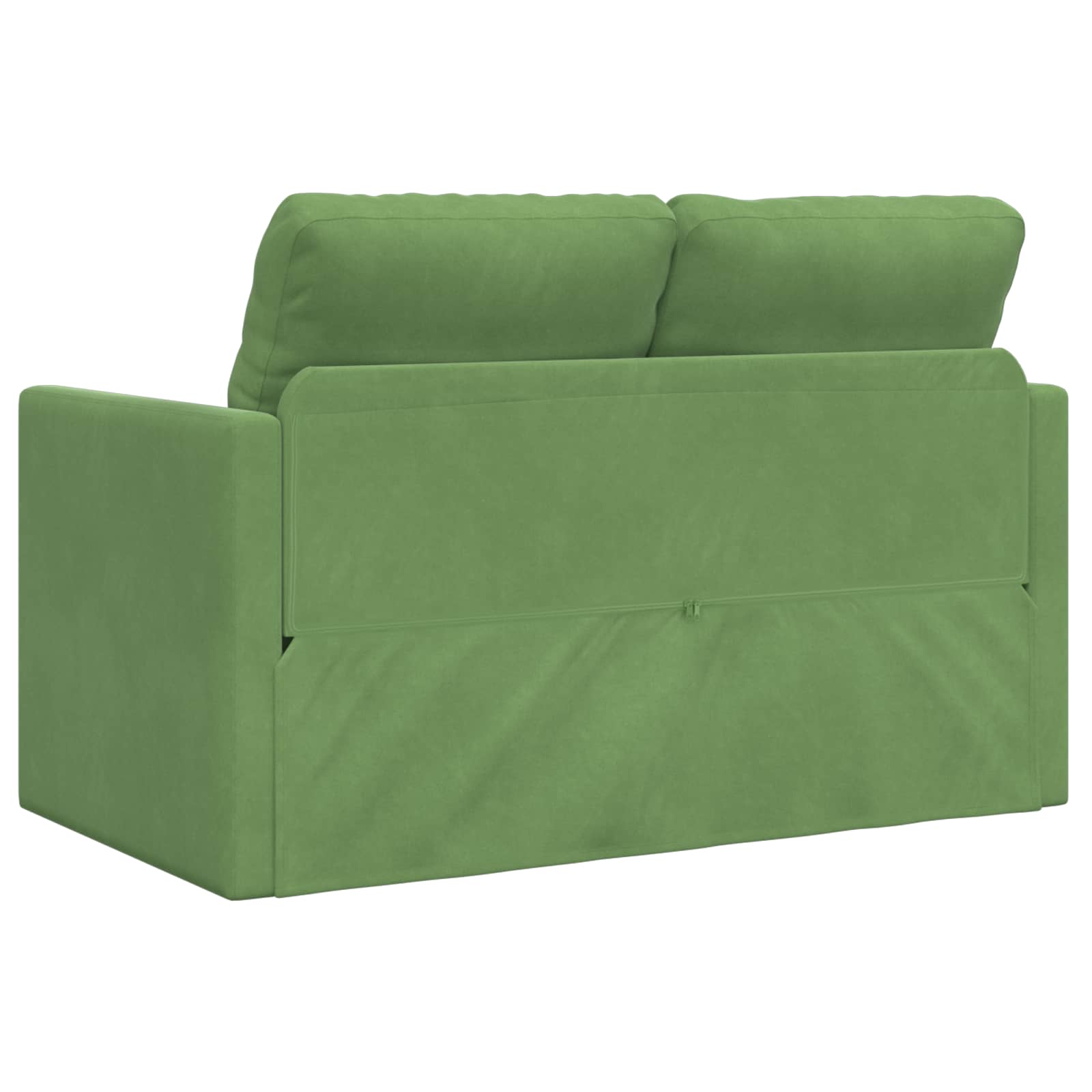 Canapé-Lit Vert clair 204 x 122 x 60 cm Velours