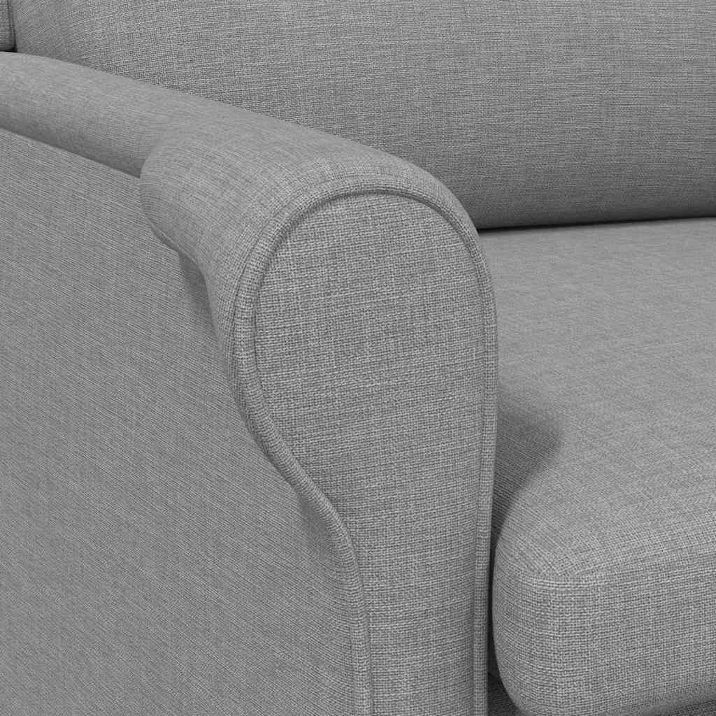 fauteuil Gris clair 76 x 94 x 102 cm tissu - XIOS