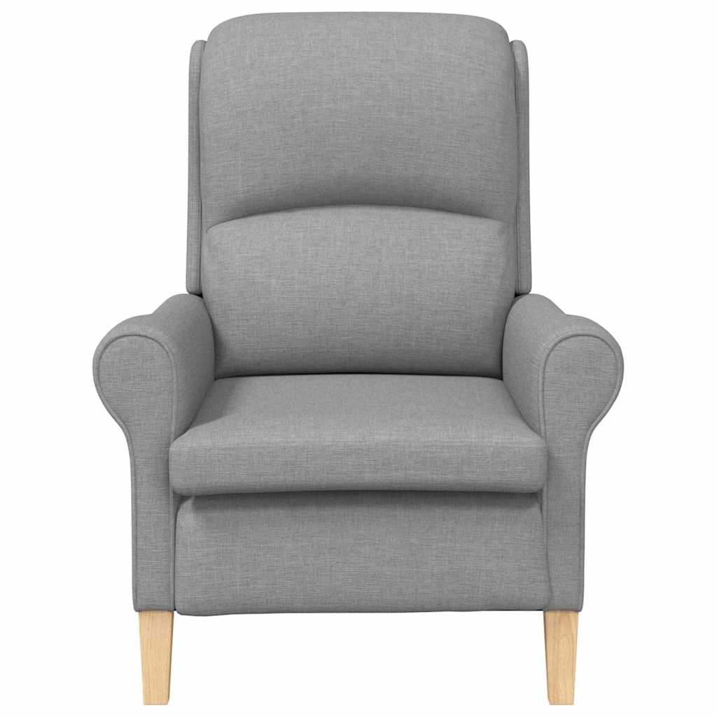 fauteuil Gris clair 76 x 94 x 102 cm tissu - XIOS