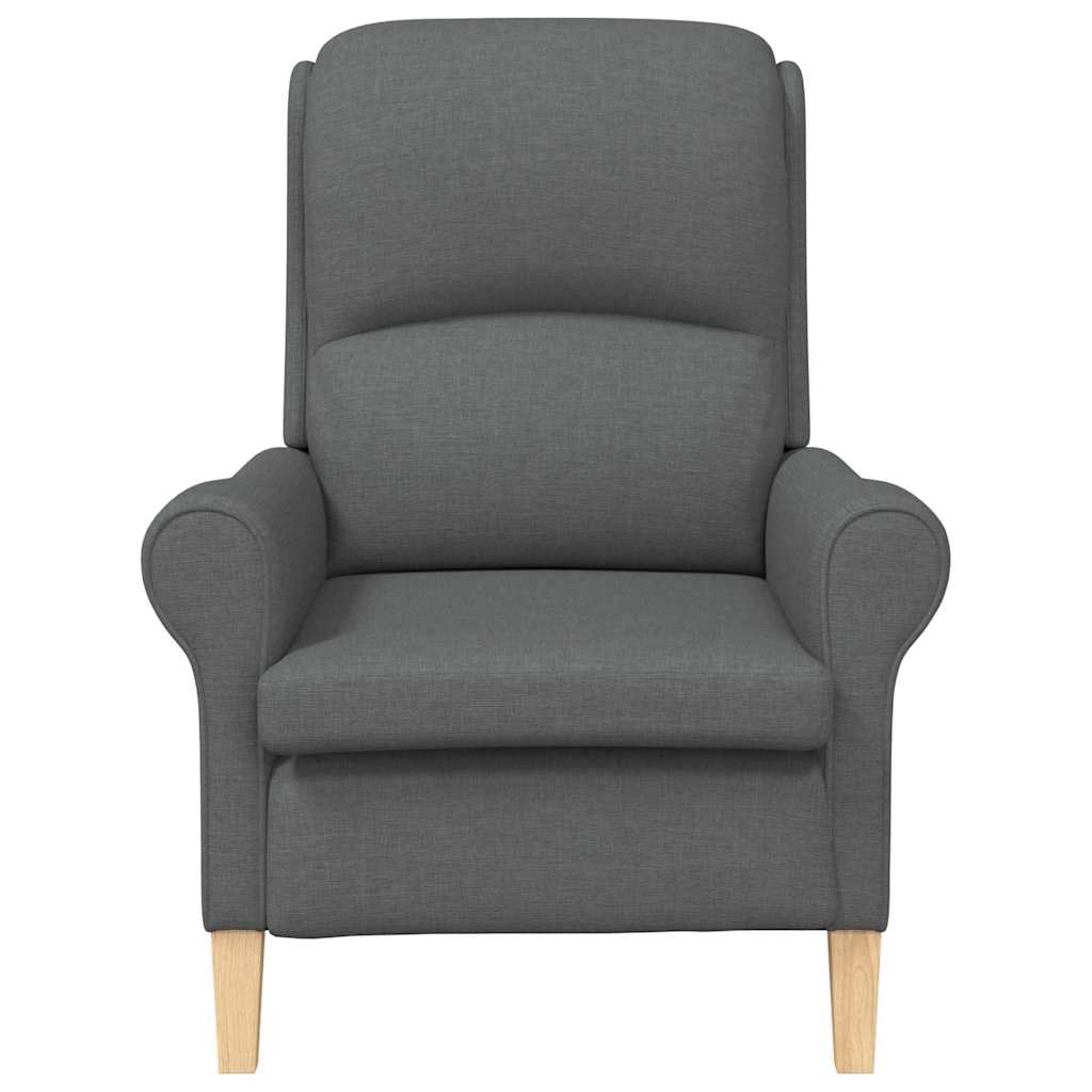 fauteuil Gris foncé 76 x 94 x 102 cm tissu - XIOS