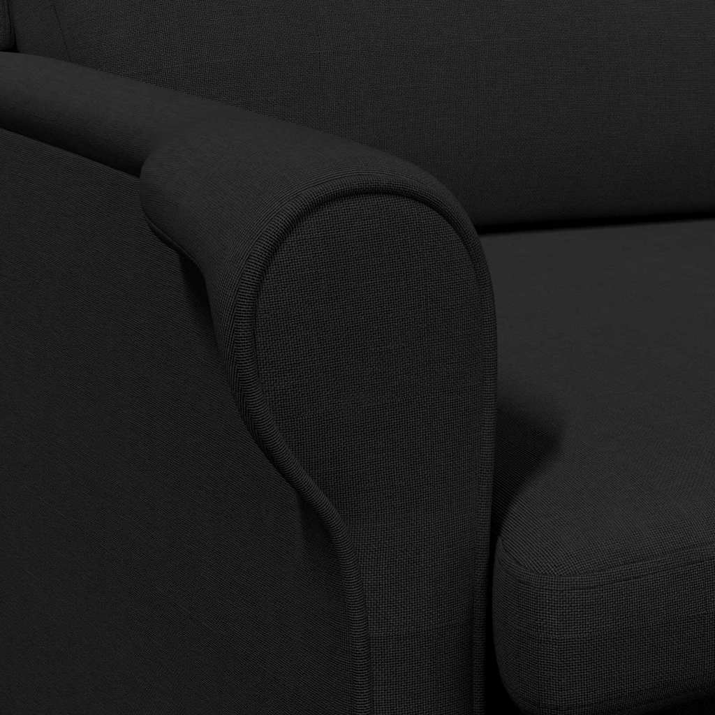 fauteuil Noir 76 x 94 x 102 cm tissu - XIOS