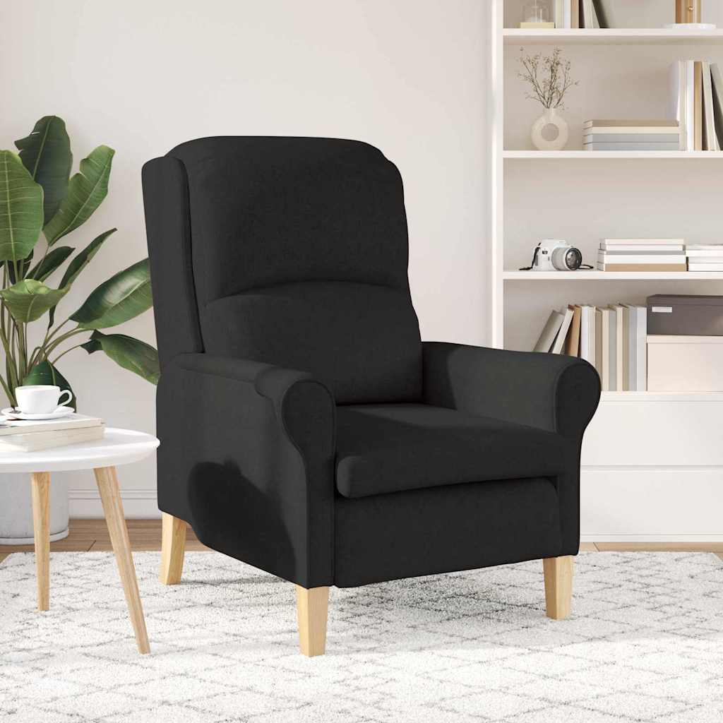 fauteuil Noir 76 x 94 x 102 cm tissu - XIOS