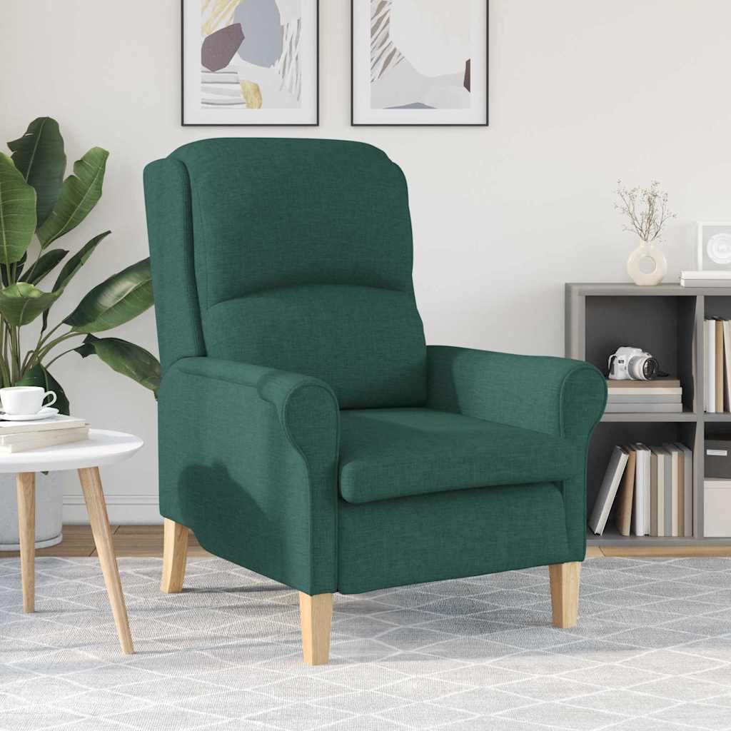 fauteuil Vert foncé 76 x 94 x 102 cm tissu - XIOS
