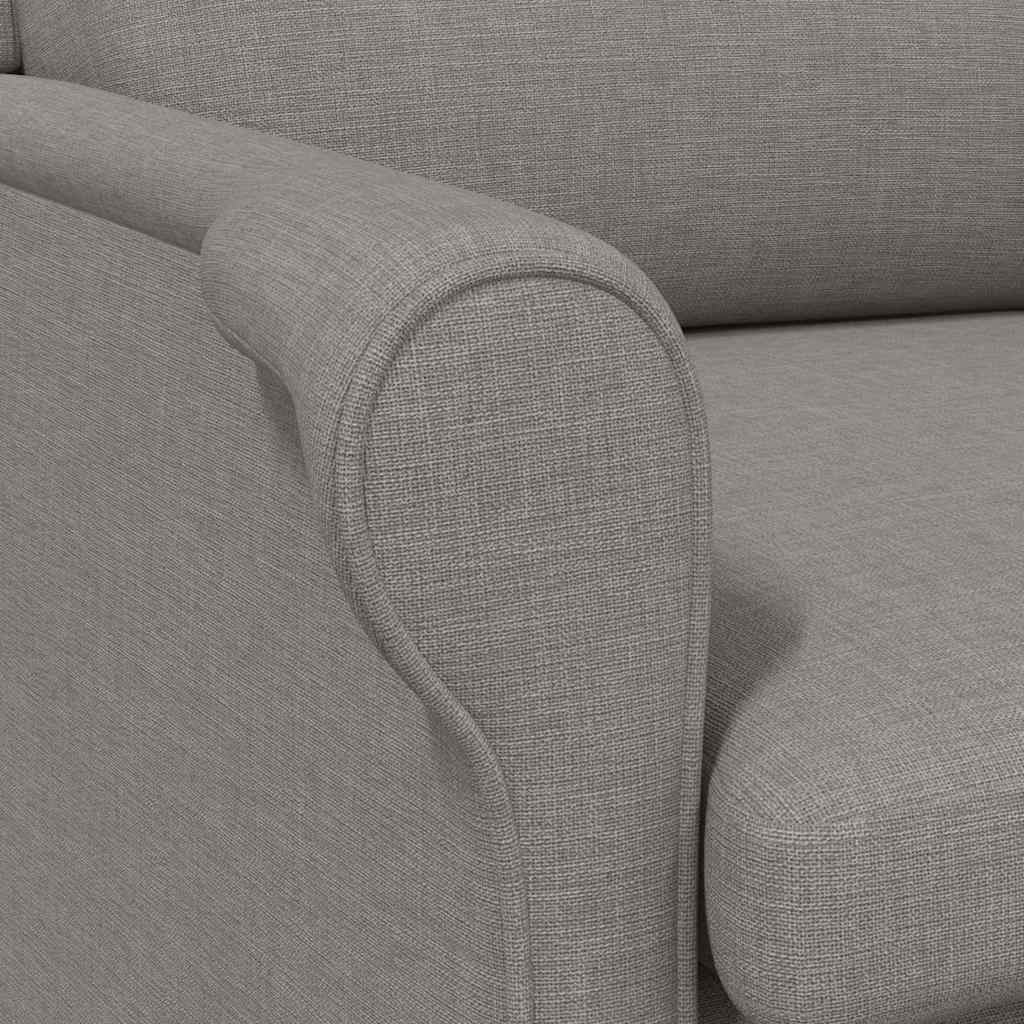 fauteuil Taupe 76 x 94 x 102 cm tissu - XIOS