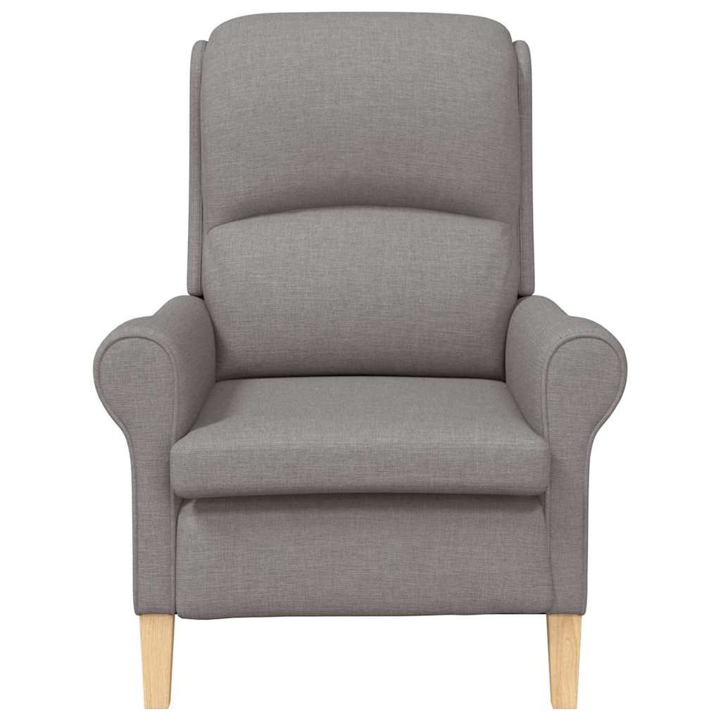 fauteuil Taupe 76 x 94 x 102 cm tissu - XIOS