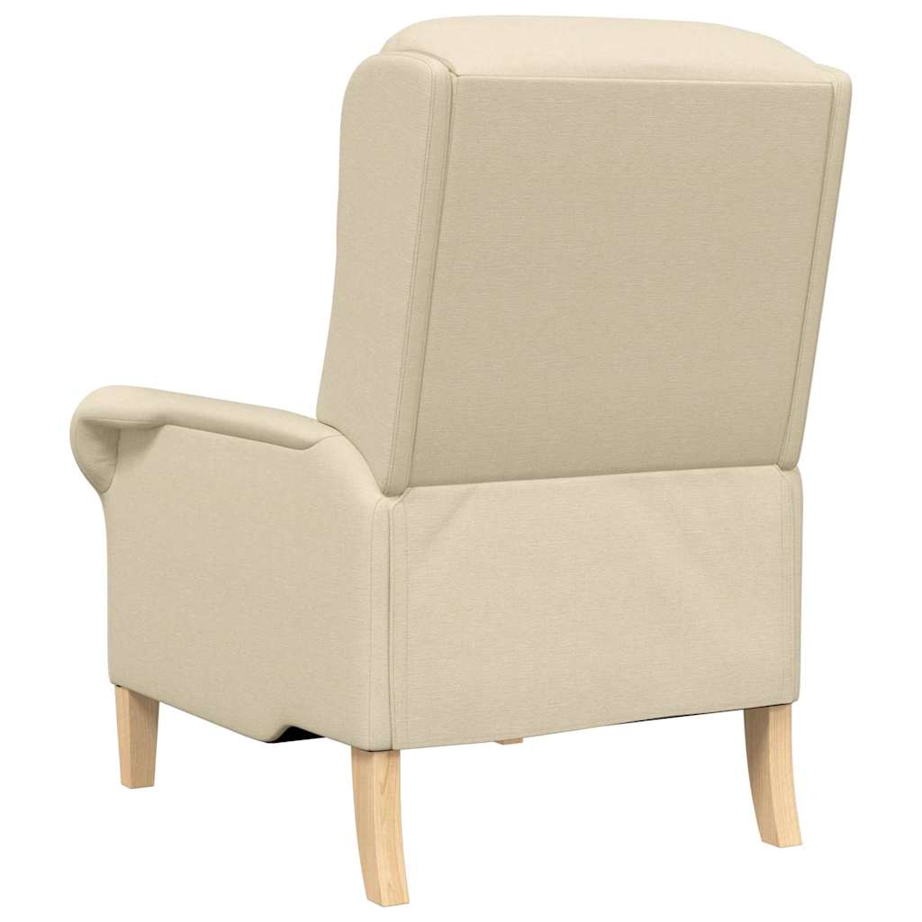 fauteuil Crème 76 x 94 x 102 cm tissu - XIOS