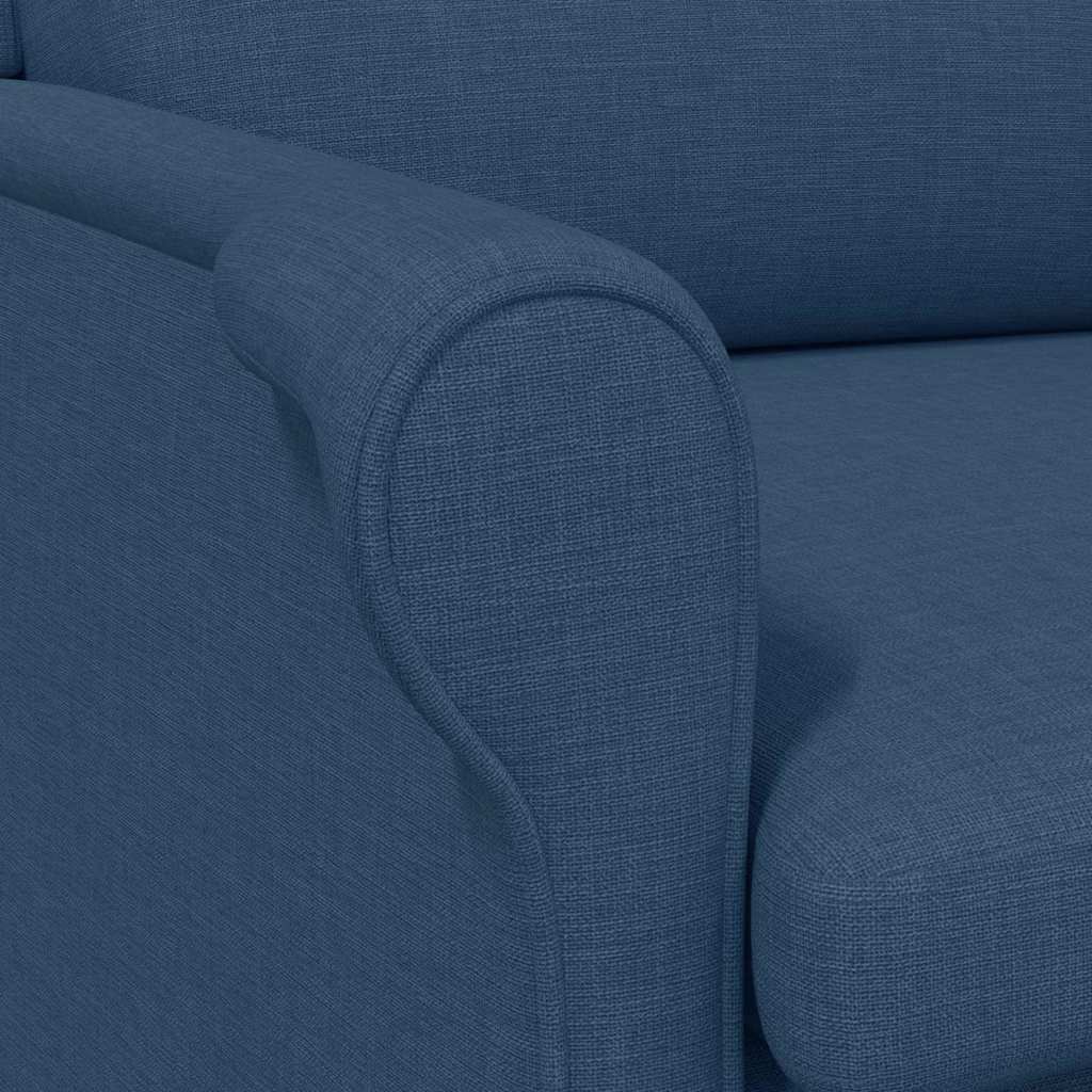 fauteuil Bleu 76 x 94 x 102 cm tissu - XIOS