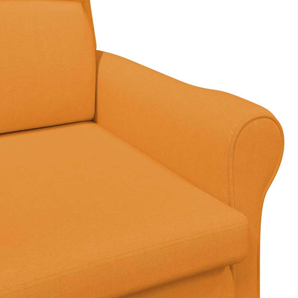 fauteuil Jaune foncé 76 x 94 x 102 cm tissu - XIOS