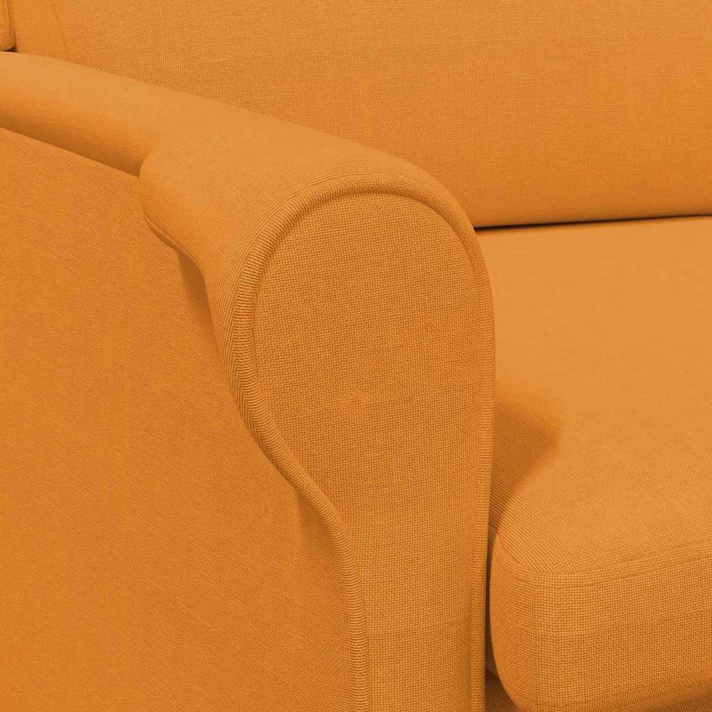 fauteuil Jaune foncé 76 x 94 x 102 cm tissu - XIOS