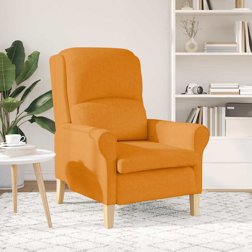 fauteuil Jaune foncé 76 x 94 x 102 cm tissu - XIOS