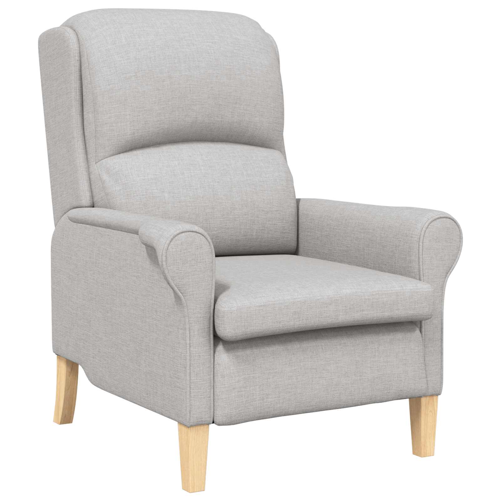 fauteuil Gris nuage 76 x 94 x 102 cm tissu - XIOS
