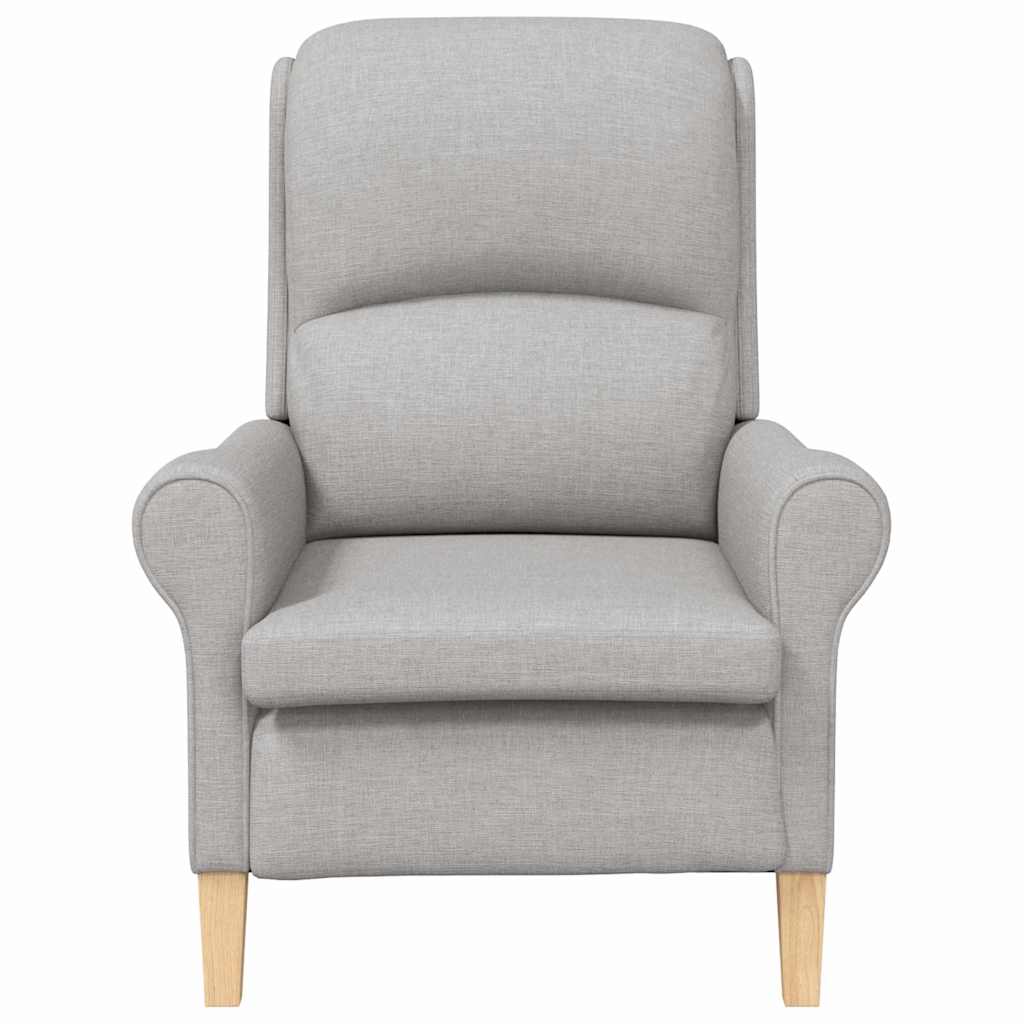 fauteuil Gris nuage 76 x 94 x 102 cm tissu - XIOS