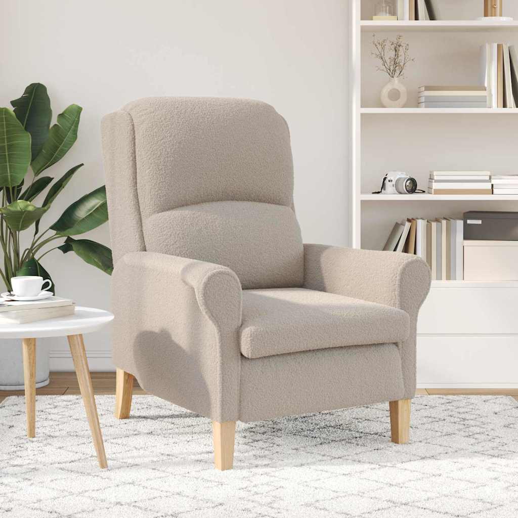 fauteuil Gris clair 76 x 94 x 102 cm tissu - XIOS