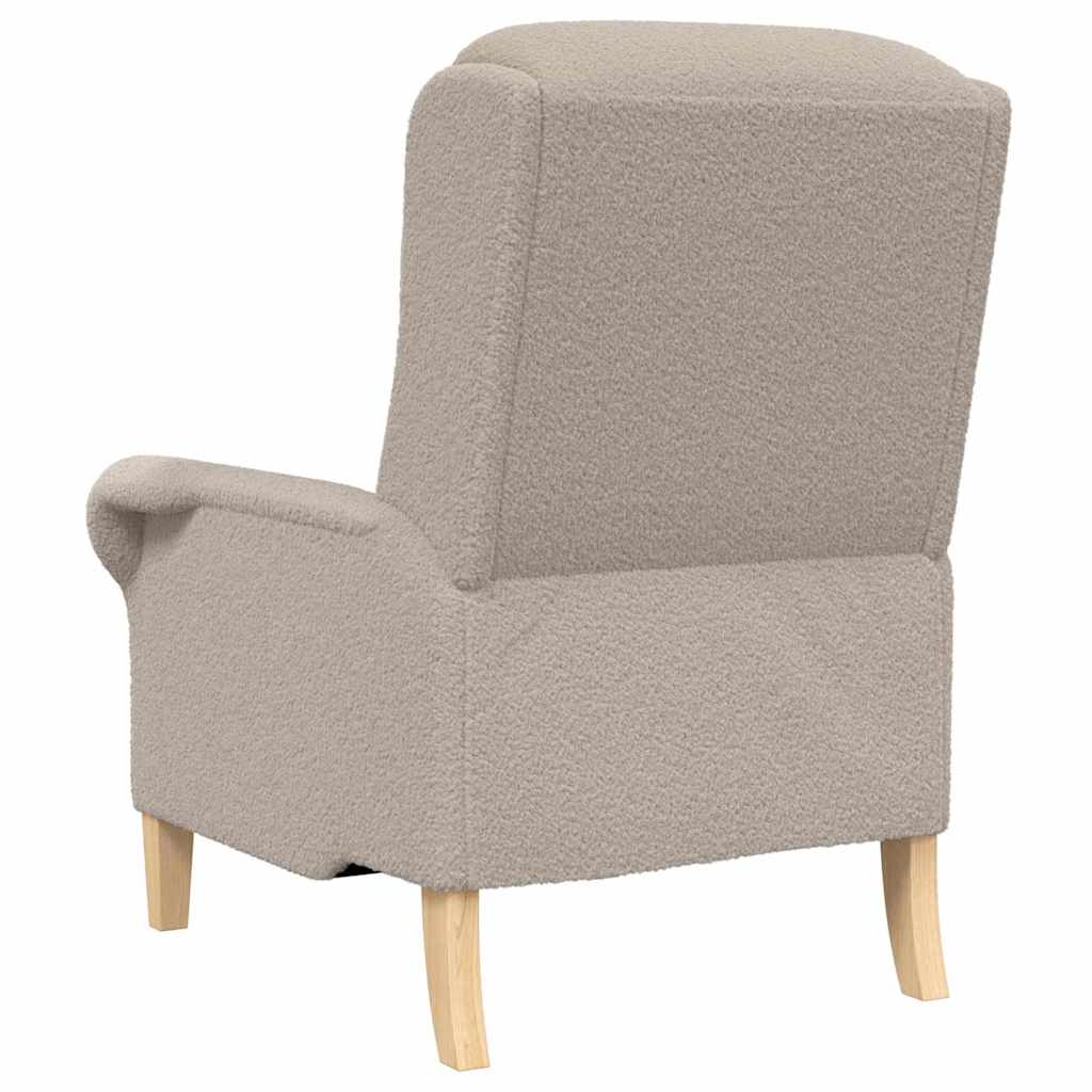 fauteuil Gris clair 76 x 94 x 102 cm tissu - XIOS