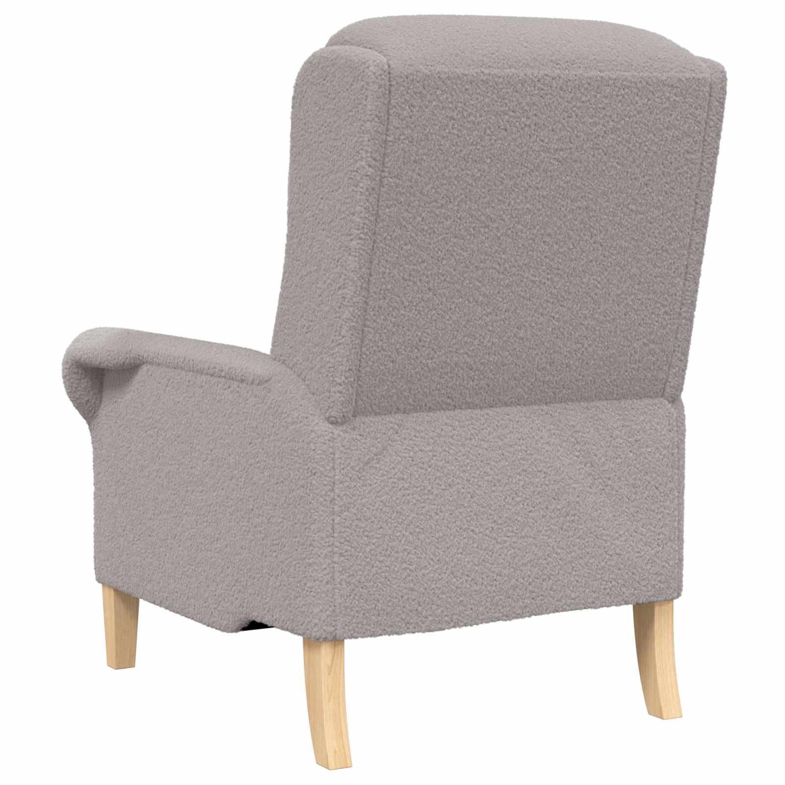 fauteuil Gris clair Tissu en Sherpa doux - XIOS