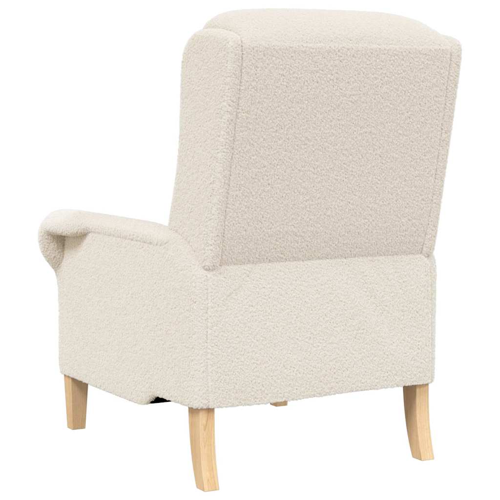 fauteuil Crème 76 x 94 x 102 cm tissu - XIOS