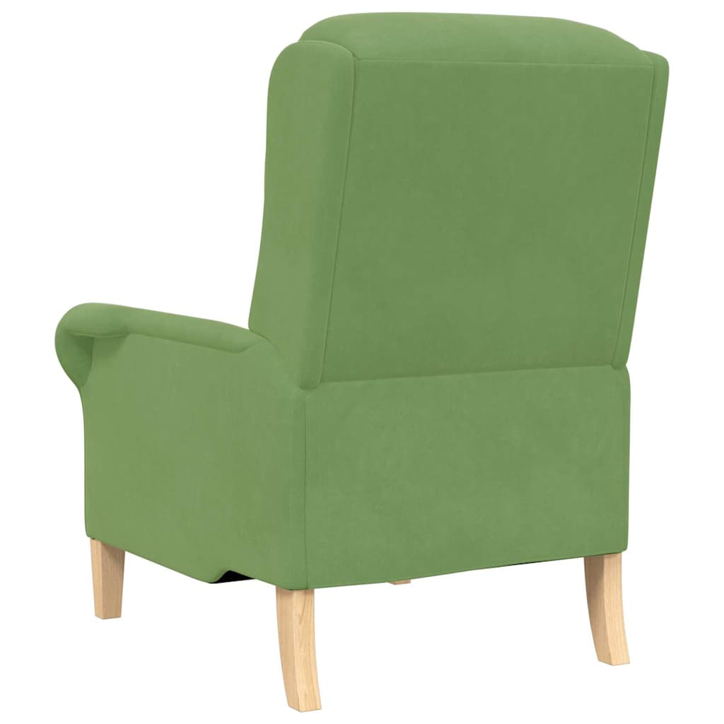 fauteuil Vert clair 76 x 94 x 102 cm Velours - XIOS