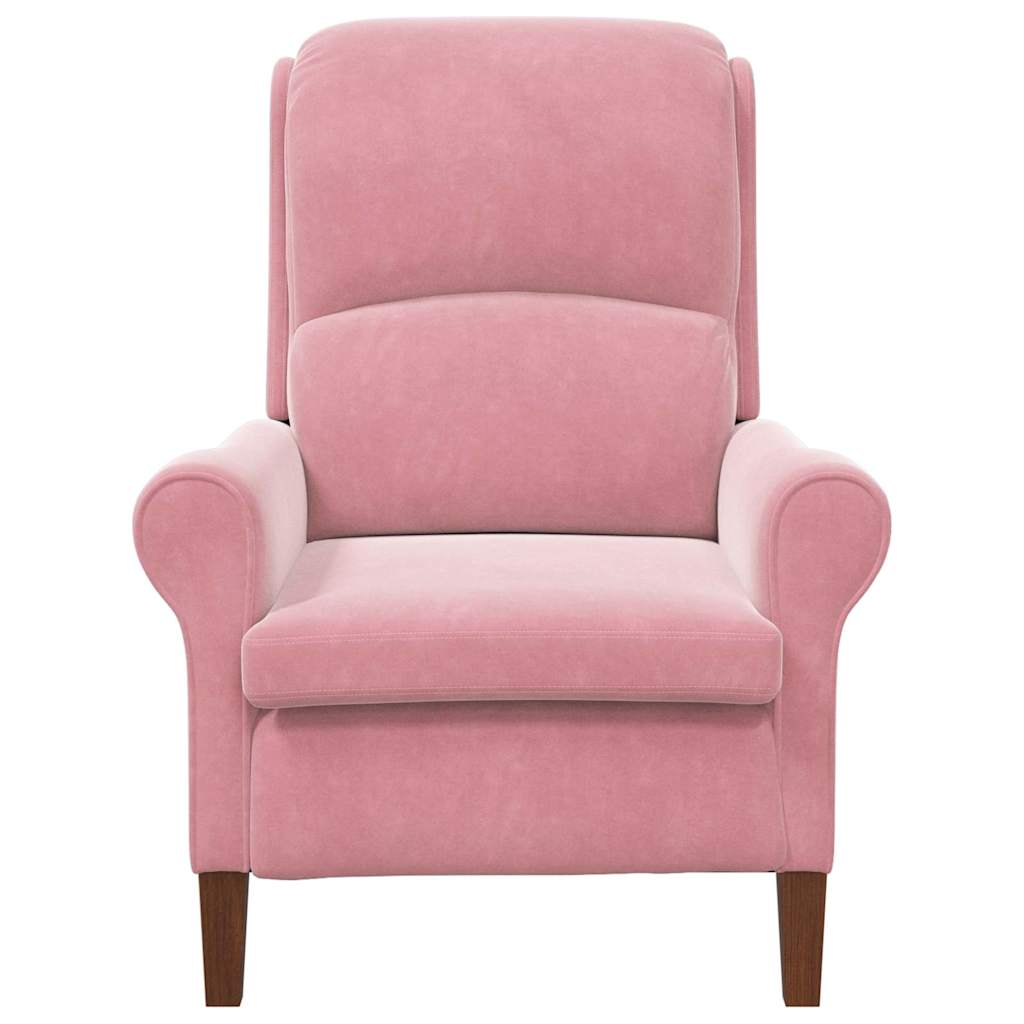fauteuil Rose Velours - XIOS