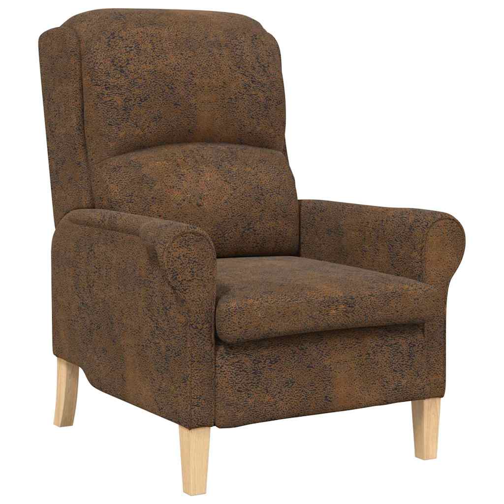 fauteuil Marron 76 x 94 x 102 cm Faux cuir - XIOS