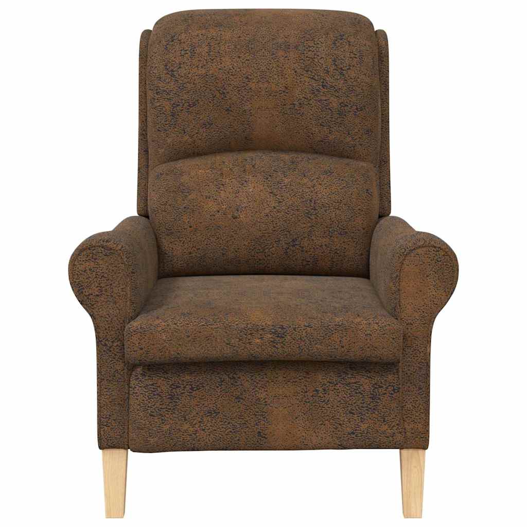 fauteuil Marron 76 x 94 x 102 cm Faux cuir - XIOS
