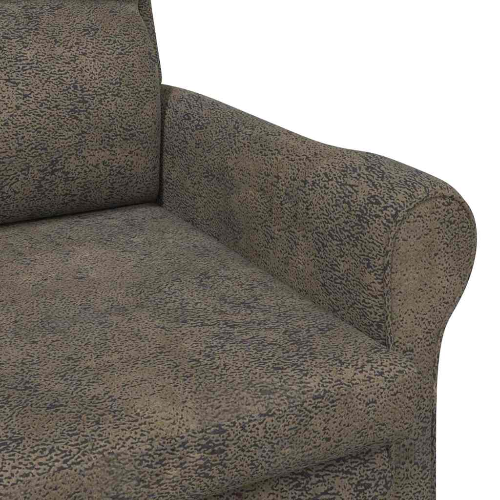 fauteuil Gris foncé 76 x 94 x 102 cm Faux cuir - XIOS