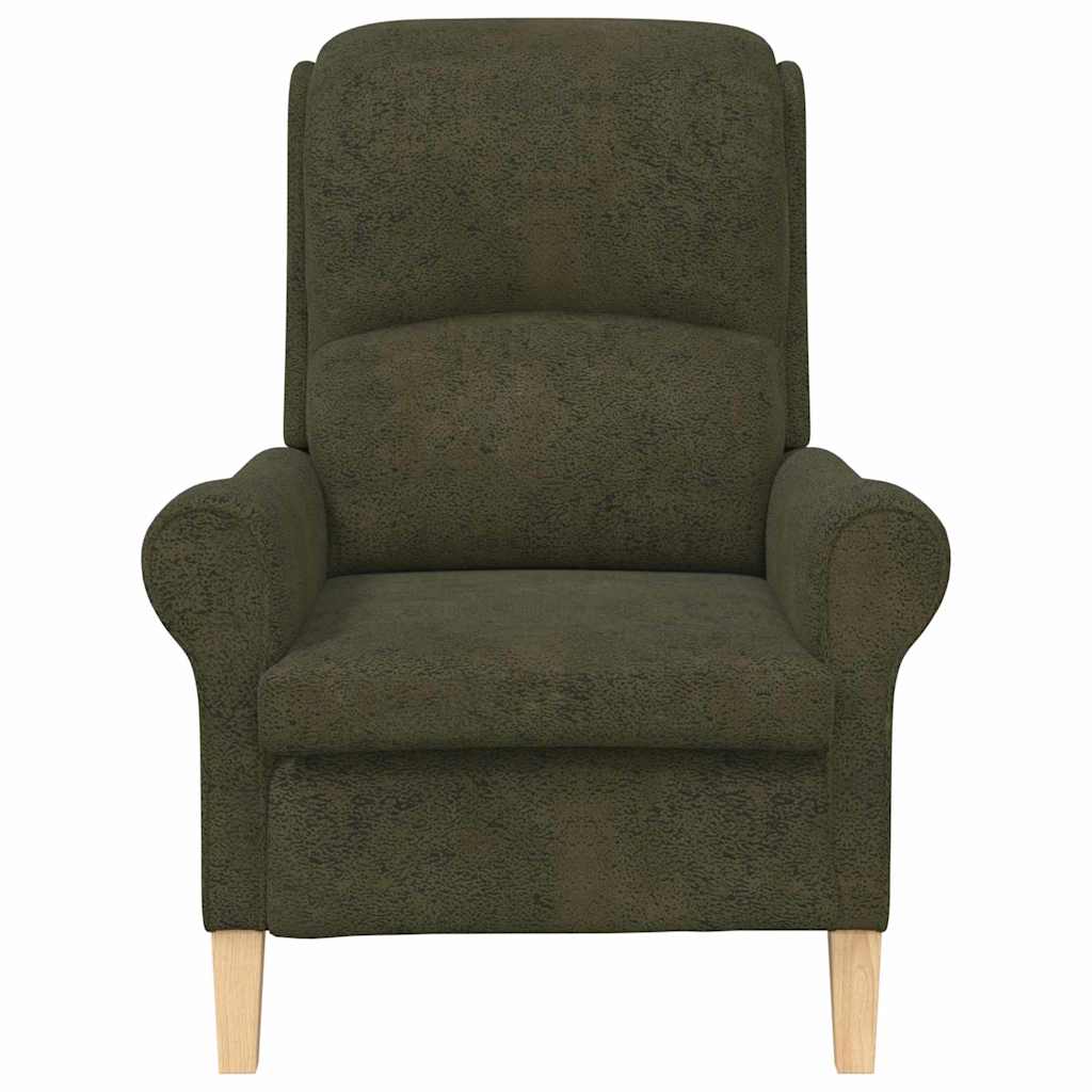 fauteuil Vert armée 76 x 94 x 102 cm Faux cuir - XIOS