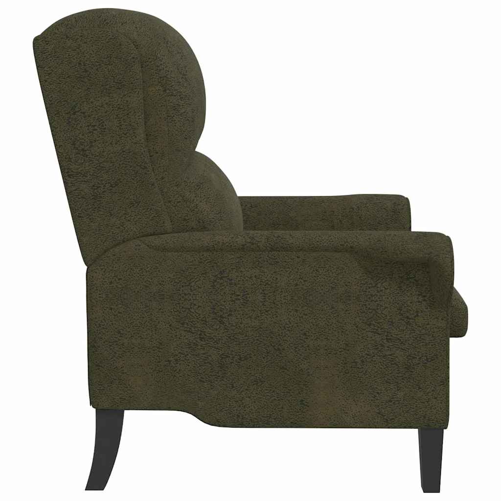 fauteuil Vert armée Simili cuir - XIOS