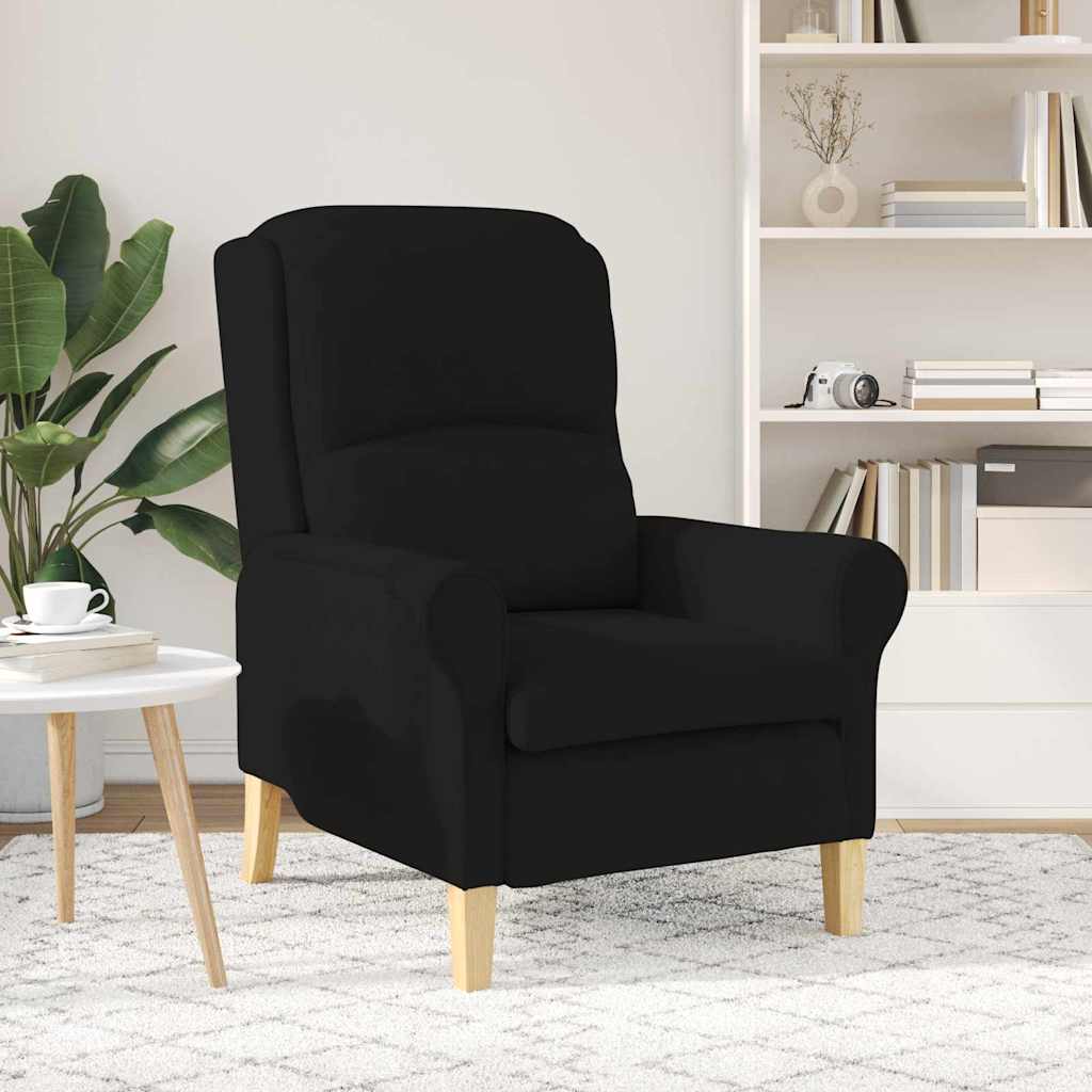 fauteuil Noir 76 x 94 x 102 cm Microfibre - XIOS