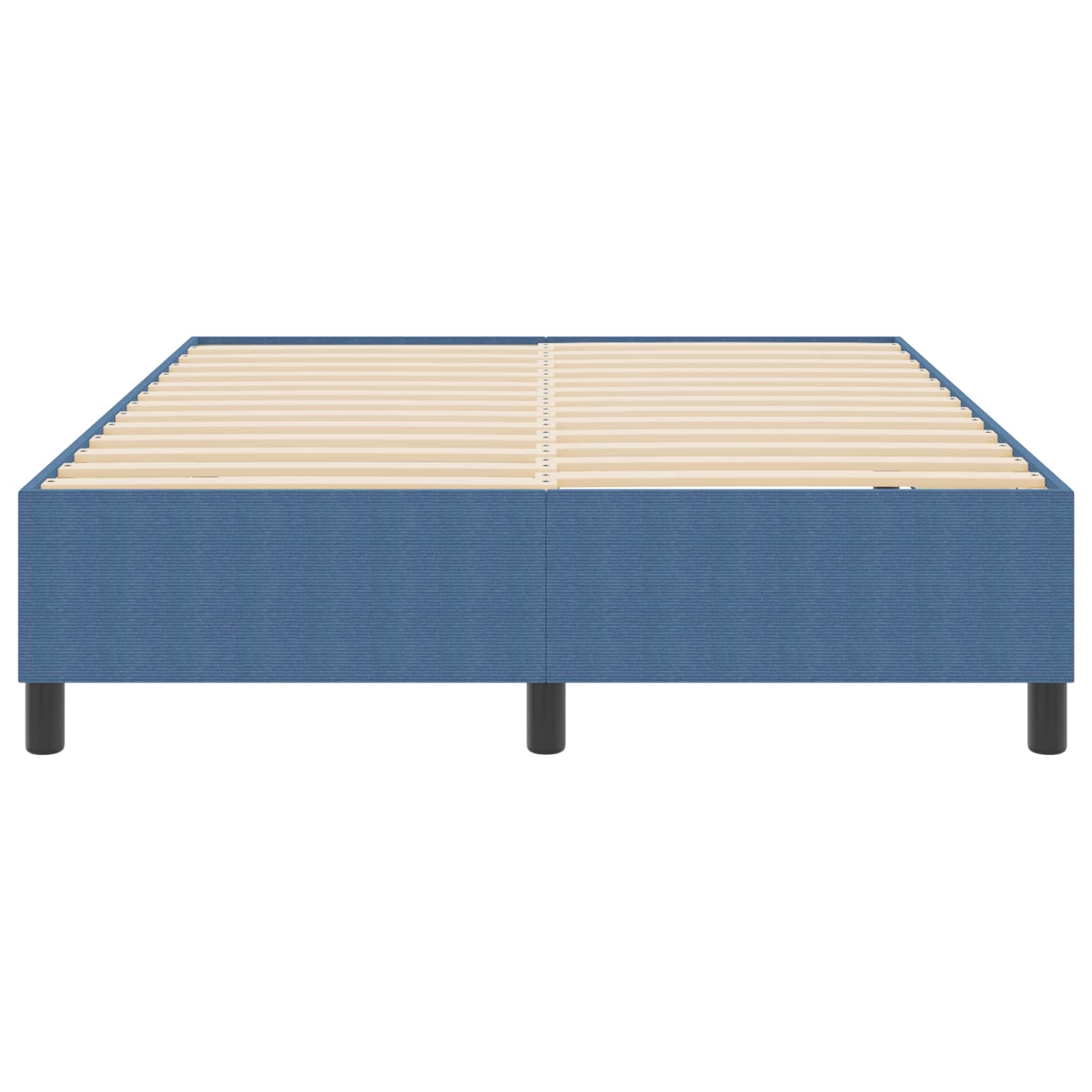 Cadre de lit plateforme Bleu 160 x 200 cm tissu - XIOS